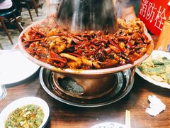 -超越炭火牛蛙火锅鸡(河东店)
