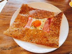 巴黎火腿鸡蛋芝士蘑菇可丽饼-RAC BAR(安福路店)