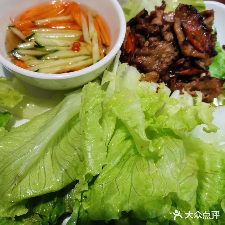 遇见正宗的越南菜