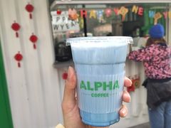 藍絲絨拿鐵-ALPHA COFFEE阿尔法咖啡(虹泉路店)
