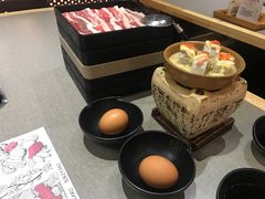 无菌生食鸡蛋蘸料-八角锄烧·肉火锅(天河城店)