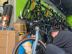 -道路口单车爱瓦士dahon大行