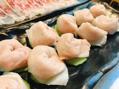 顺德鱼皮饺-顺德公广东猪肚鸡·煲仔饭(白石洲店)