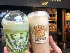 牛油果酸奶波波冰-喜茶(北京三里屯太古里店)