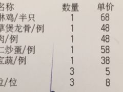 账单-南园酒家(前进路店)