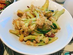 小章乡的花菜-俏九州·小炒黄牛肉(华润万象汇店)