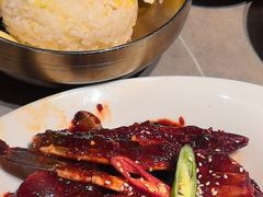 -草家酱蟹炭火烤肉店(珲春南路一店)