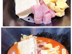 冻豆腐-老刘生态大鱼坊铁锅炖鱼(赛马场店)