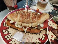 吉列猪扒牛角包-广九餐室(陈家祠扬韬广场店)