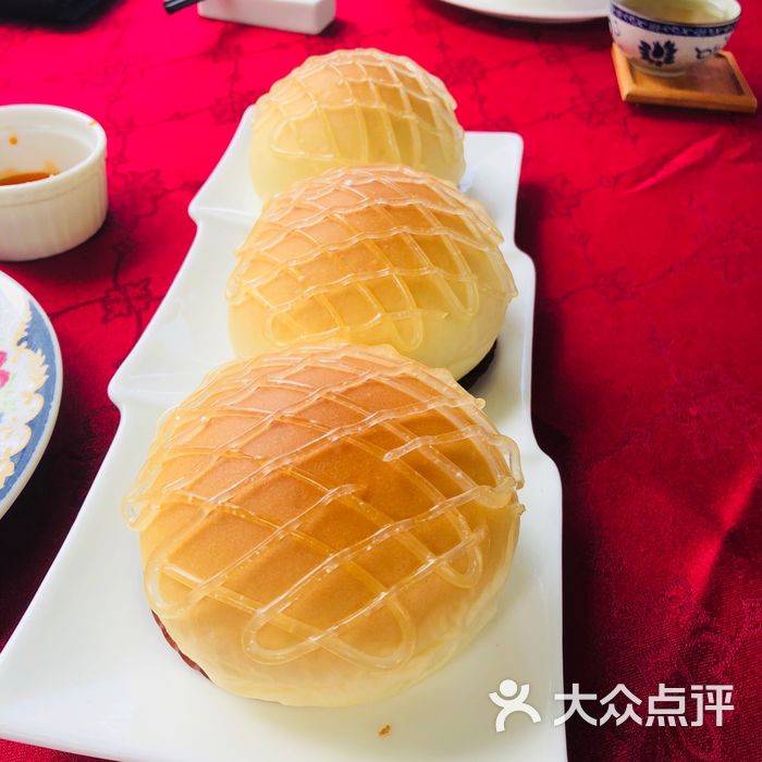 鹿鸣酒家金丝燕麦包图片-北京粤菜馆-大众点评网