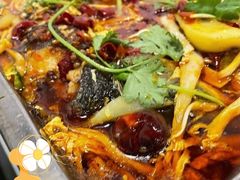 烤鱼-冶建镜子·老南昌大排档·江西虾王(总店)