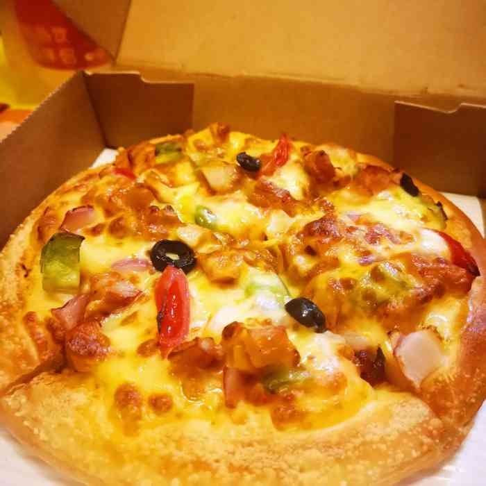 麦卡珑双拼比萨(龙禧园店)-"已经点过很多次的披萨93,就在家门口