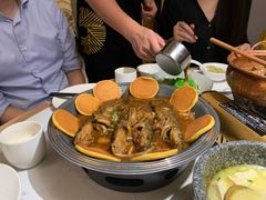 铁锅昂刺鱼贴玉米饼-关东小磨东北菜(漕河泾印象城店)