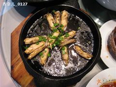 铁板蛏子，吃的差不多了才想起要拍照-外婆家(杭州马塍店·杭帮菜名店)