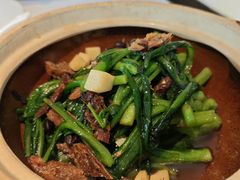 豆豉鲮鱼炒香格里拉莴笋尖-四季民福烤鸭店(故宫店)