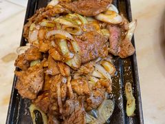 章丘大葱炒雪花牛肉-京华烟云·北京烤鸭(领展购物广场·中关村店)