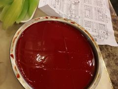 鲜鸭血-朱氏胖子烂火锅(洪崖洞店)
