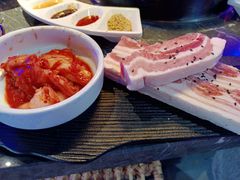 山蒜泡菜猪五花-十三姨正合丰烤肉(营迹路店)