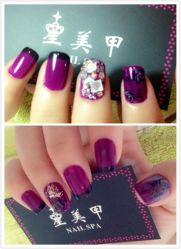 安娜苏有木有-星美甲