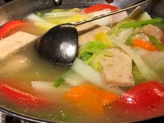 生菜牛肉丸汤-潮中人·潮州菜(益乐路店)