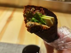 牛油果鳗鱼手卷-厦门源昌凯宾斯基大酒店-隠れ鉄板焼