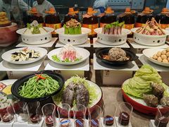 -海派美食·家宴海鲜青岛菜·石锅鲽鱼头(东方城店)