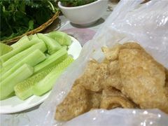 炸猪皮-岩保农家乐