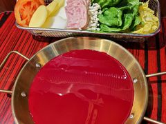 特仑苏鲜牛血-沙胆彪炭炉牛杂煲(上海日月光广场店)