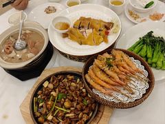 东江盐焗鸡-东江渔村·古典园林·30年粤菜老字号(太和店)