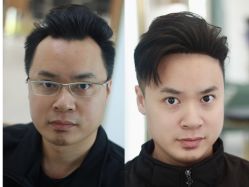 -发饰美男士增发补发假发定制店