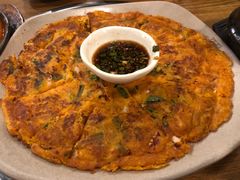 泡菜饼-包装马车·韩国料理·포장마차