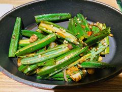 小炒秋葵-小大董·烤鸭(凤凰汇店)