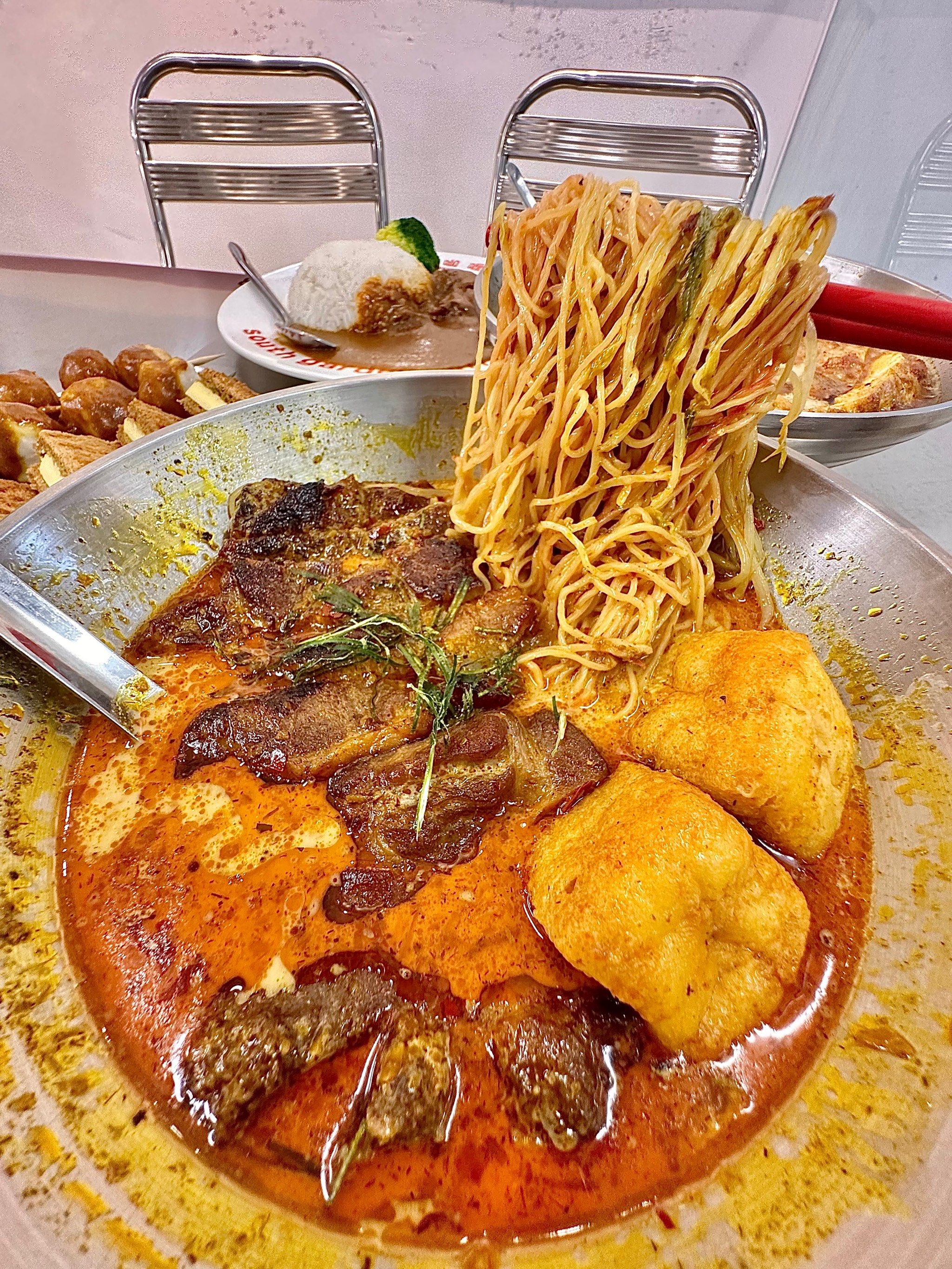 发现好吃的东南亚叻沙面90