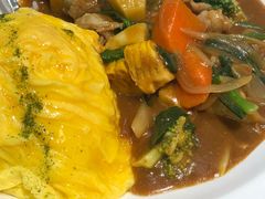 牛腩咖喱蛋包饭-池奈·日式咖喱蛋包饭(赛高店)