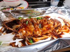 酱烤活鲈鱼-新白鹿餐厅(虹桥南丰城店)