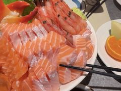 三文鱼刺身-花和寿喜烧·三文鱼自助专门店(光屿城店)