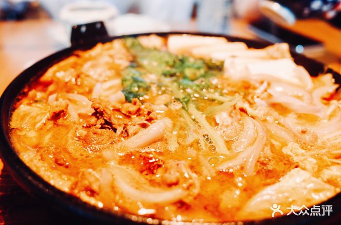 由美日式料理(月湖盛园店)牛肉四喜锅图片 - 第267张