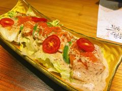 牛油果三文鱼沙拉-隐鮨日料(北辰三角洲店)