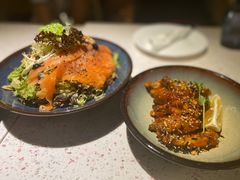 烟熏三文鱼杂菌沙拉-BE BRIGHT KITCHEN(正佳广场店)