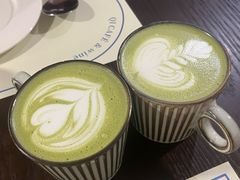 宇治抹茶拿铁-沏点Trattoria意大利餐厅(新街口店)