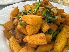 虾皮炒饽饽-清真鸿起来饭庄(复兴路店)