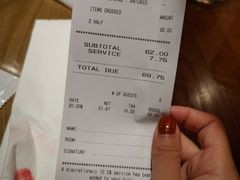 账单-Burger & Lobster(Dean Street)