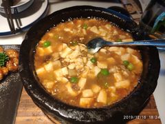 鸡汤虾仁豆腐-绿茶餐厅(深圳龙华天虹购物中心店)