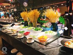 自助取餐区-阳光壹佰美爵酒店-绿洲西餐厅