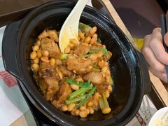 酱黄豆焖鸡饭-嘉旺(益华大厦店)