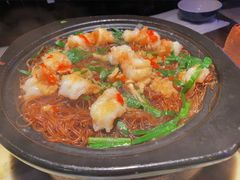 蒜蓉粉丝虾-绿茶餐厅(同成街华联店)
