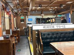 -明洞阿姨·韩式酱蟹烤肉·创意料理(三元桥店)