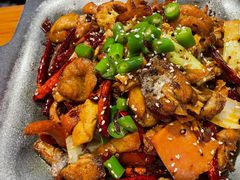 炭火干锅虾鸡翅-古原社·炭火干锅(桂庙店)