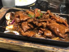铁板黑椒牛柳-高第街56号餐厅(泰安万达店)