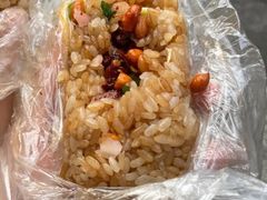 酱油炒过的糯米饭-六广门毛阿姨糯米饭